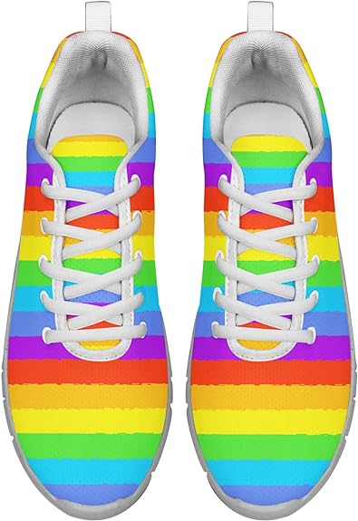Dolyues Damen-Straßenlaufschuhe Leichte Jogging-Sneaker