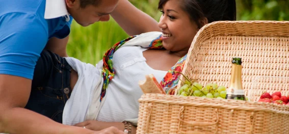 Picknick im Wald