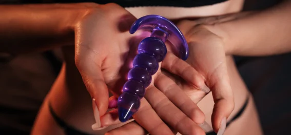 Lustvolle Erregung mit Buttplug Kette